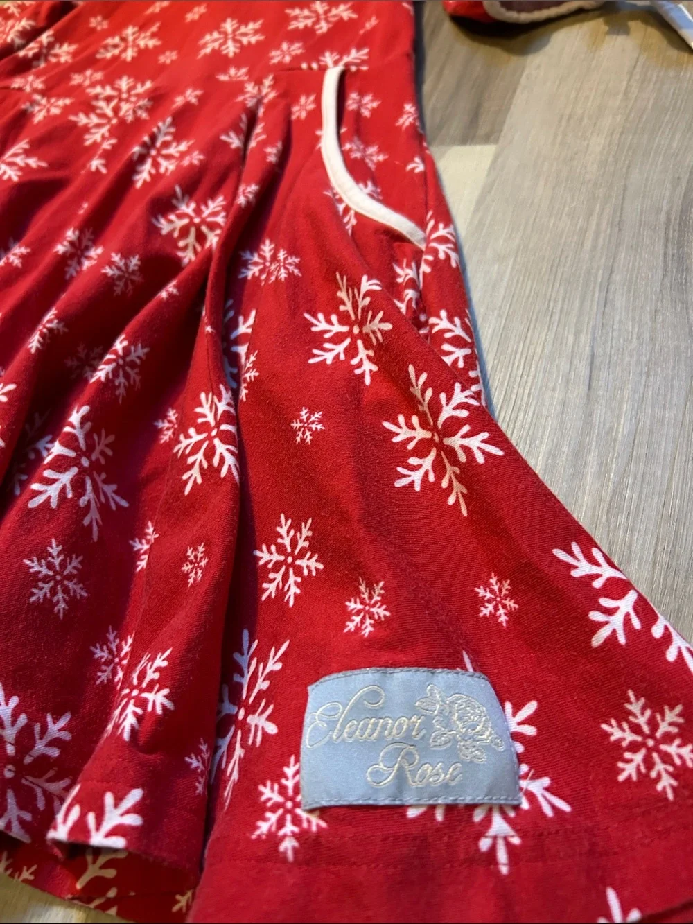 Eleanor Rose festive red
